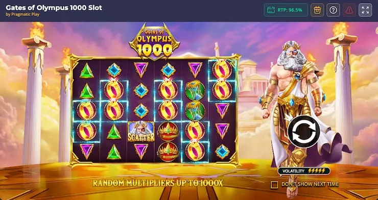 Gates Of Olympus screenshot 6